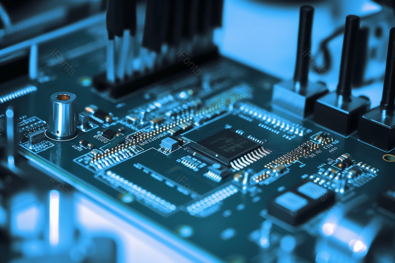 绿色电路板芯片半导体实拍,高清,摄影图,摄影图片,图片大全,摄影图免费下载